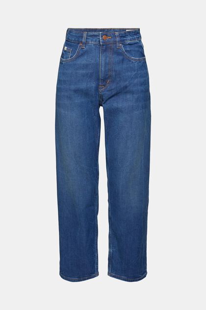Gerecycled: cropped jeans met COOLMAX®