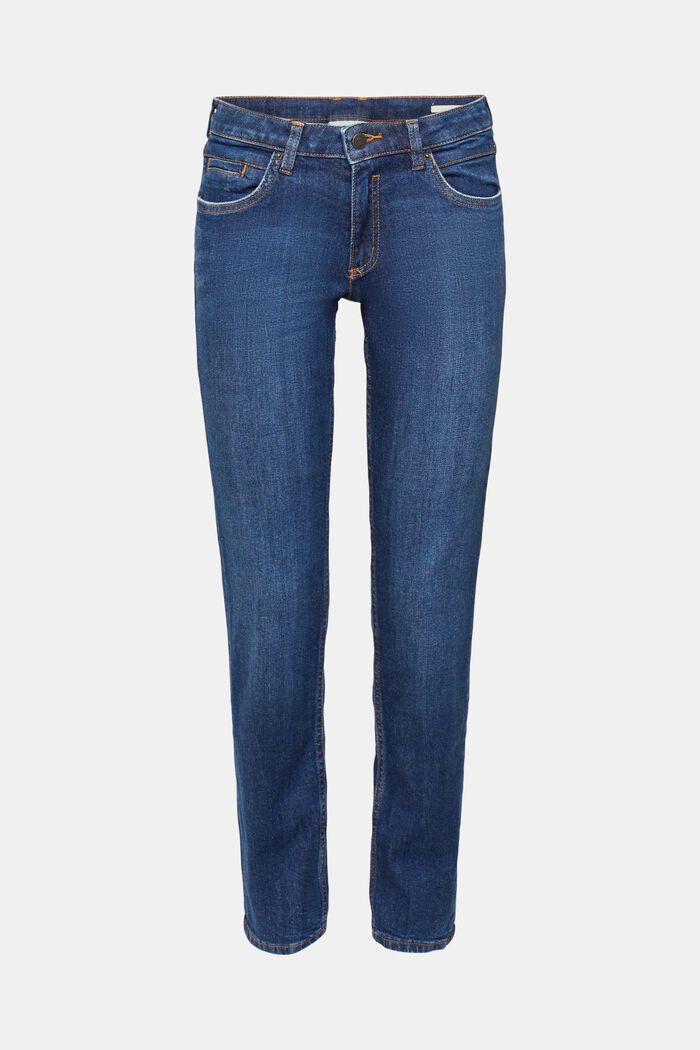 Slim fit-jeans, BLUE DARK WASHED, detail image number 7