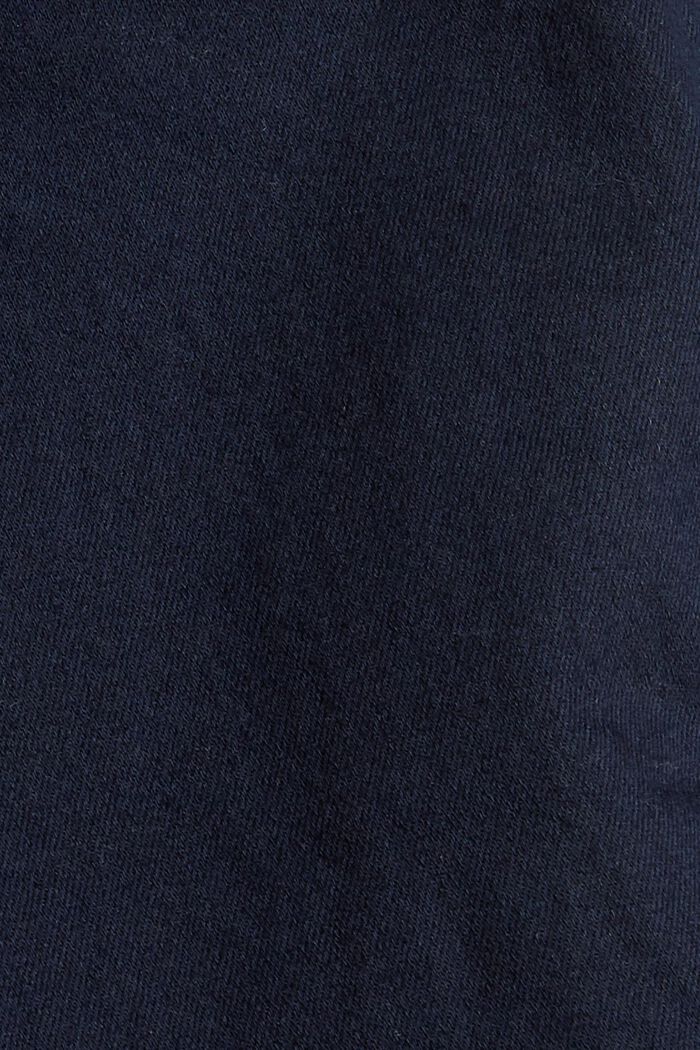 Jeans met een hoge band, mix met biologisch katoen, BLUE RINSE, detail image number 4