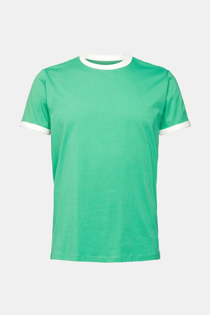 Jersey T-shirt, GREEN, detail image number 5