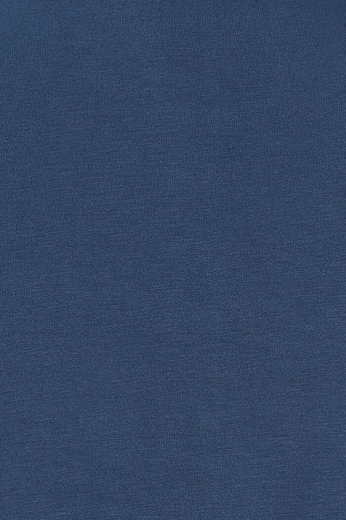 Jersey blouse met lange mouwen, DARK BLUE, detail image number 5