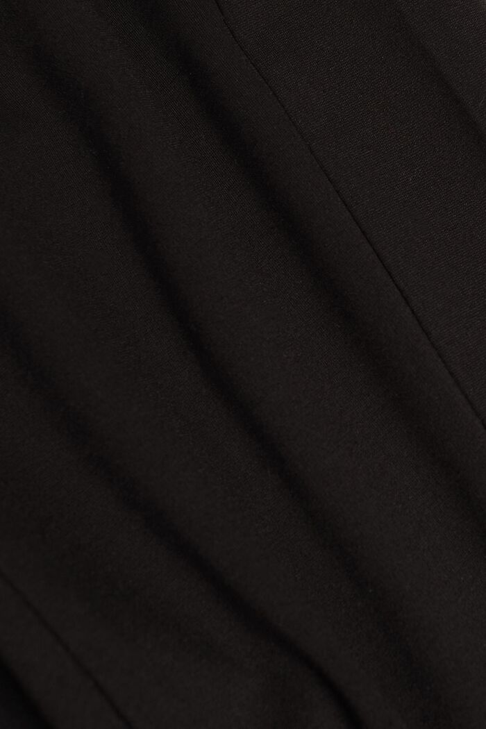 CURVY jersey stretchbroek, BLACK, detail image number 1