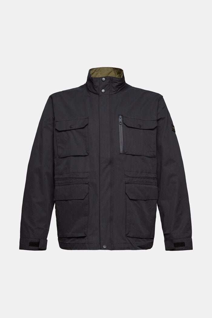 Outerwear jas, BLACK, overview