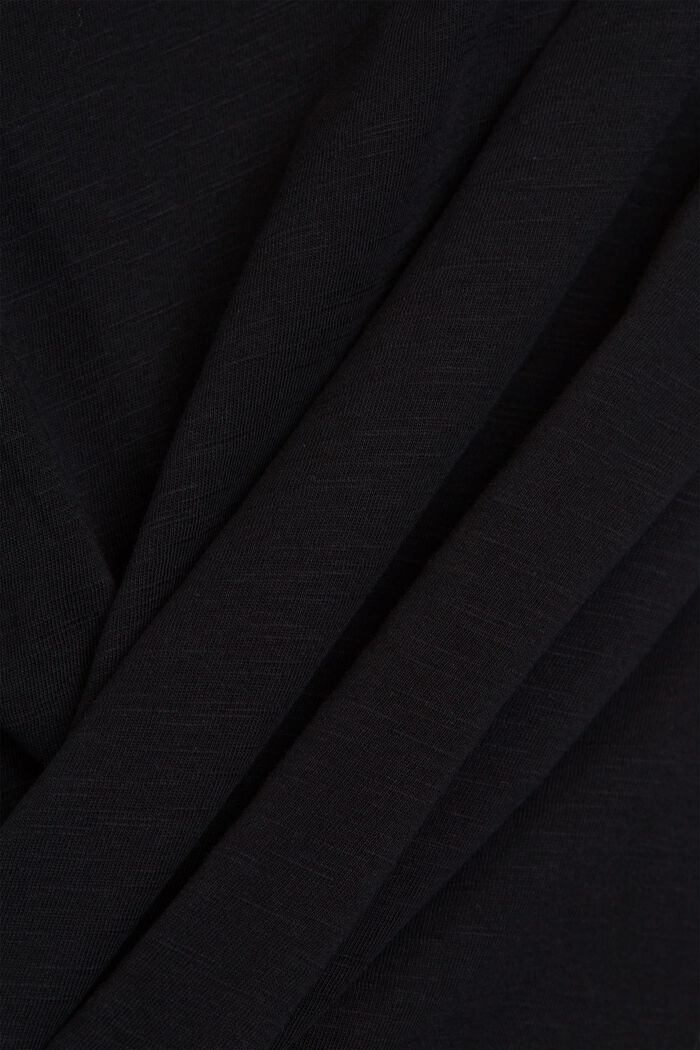 T-shirt van 100% organic cotton, BLACK, detail image number 4