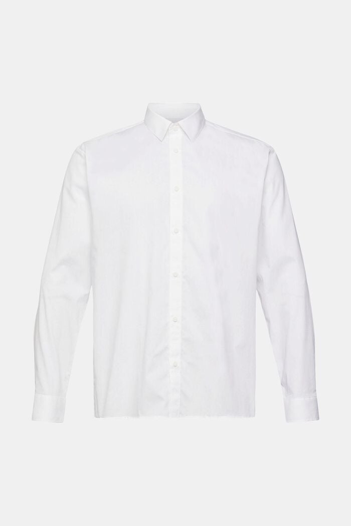 Overhemd van duurzaam katoen, WHITE, detail image number 5