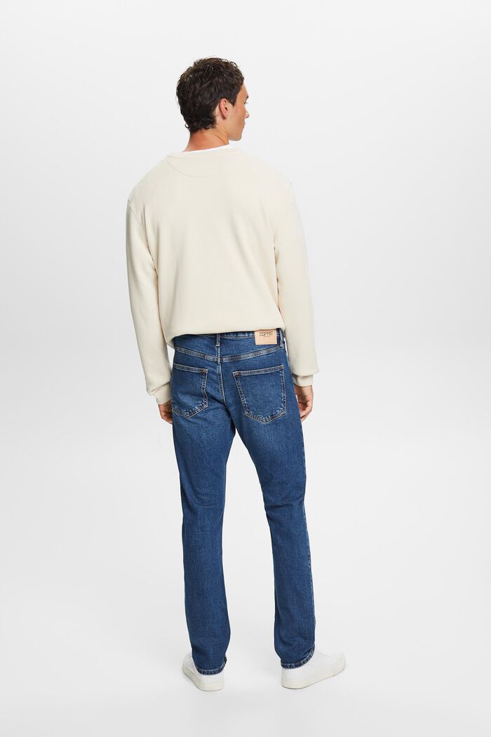 Gerecycled: slim fit jeans, BLUE MEDIUM WASHED, detail image number 2