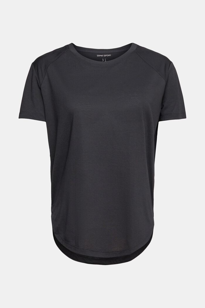 Actief T-shirt, LENZING™ ECOVERO™, BLACK, detail image number 2