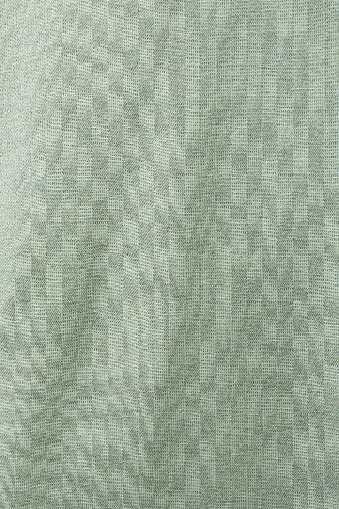 Jersey pyjama met kant, DUSTY GREEN, detail image number 4