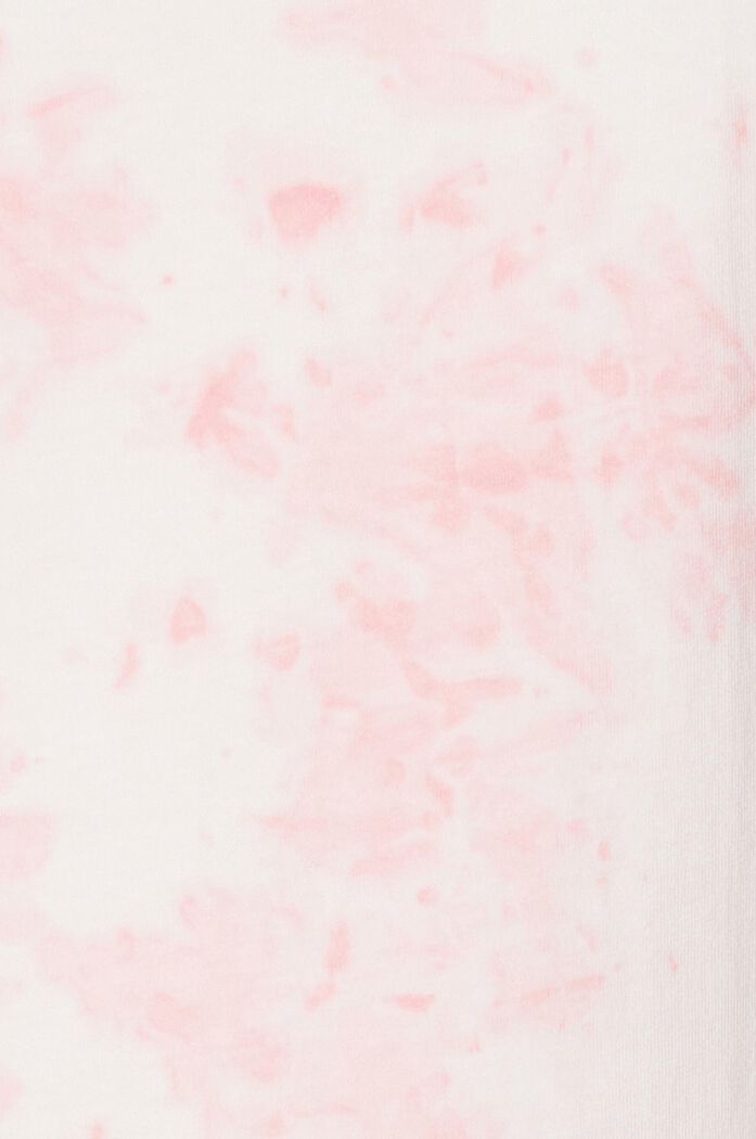 Ice-dyed katoenen shirt, BLUSH, detail image number 3