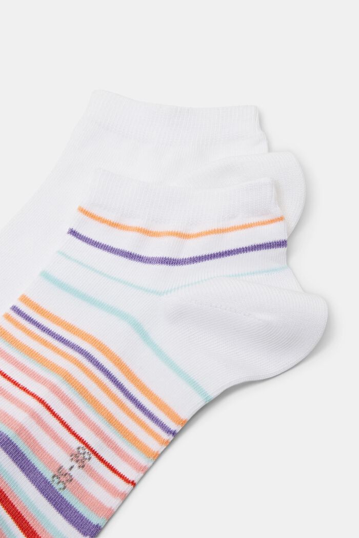 Set van 2 paar sokken van organic cotton, NEW WHITE, detail image number 2