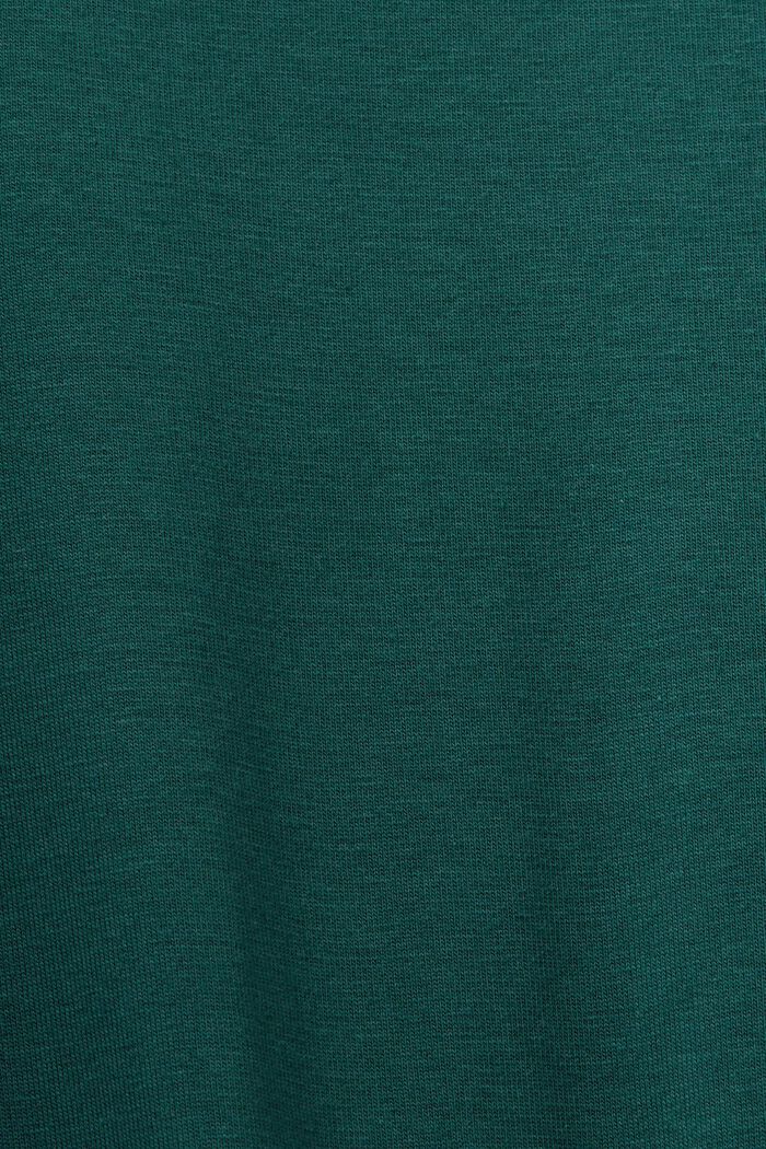 Jersey mini-jurk, EMERALD GREEN, detail image number 4