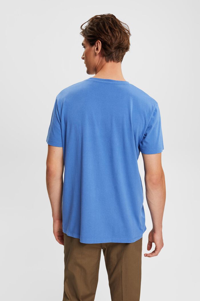 T-shirt met print, BLUE, detail image number 3