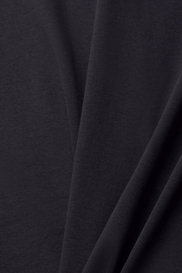 Jersey longsleeve, BLACK, detail image number 5