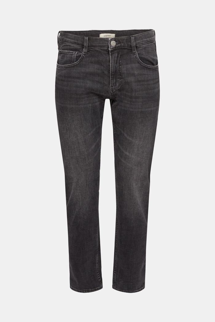 Slim fit-jeans, BLACK MEDIUM WASHED, detail image number 6