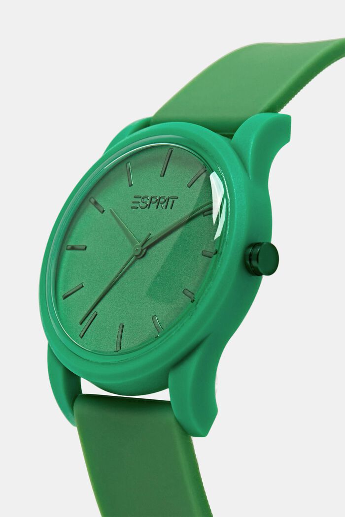 Horloge met rubberen bandje, GREEN, detail image number 1