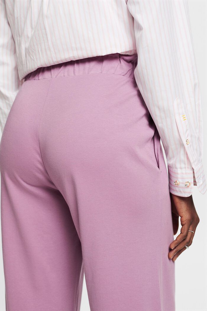 Cropped culotte, MAUVE, detail image number 3