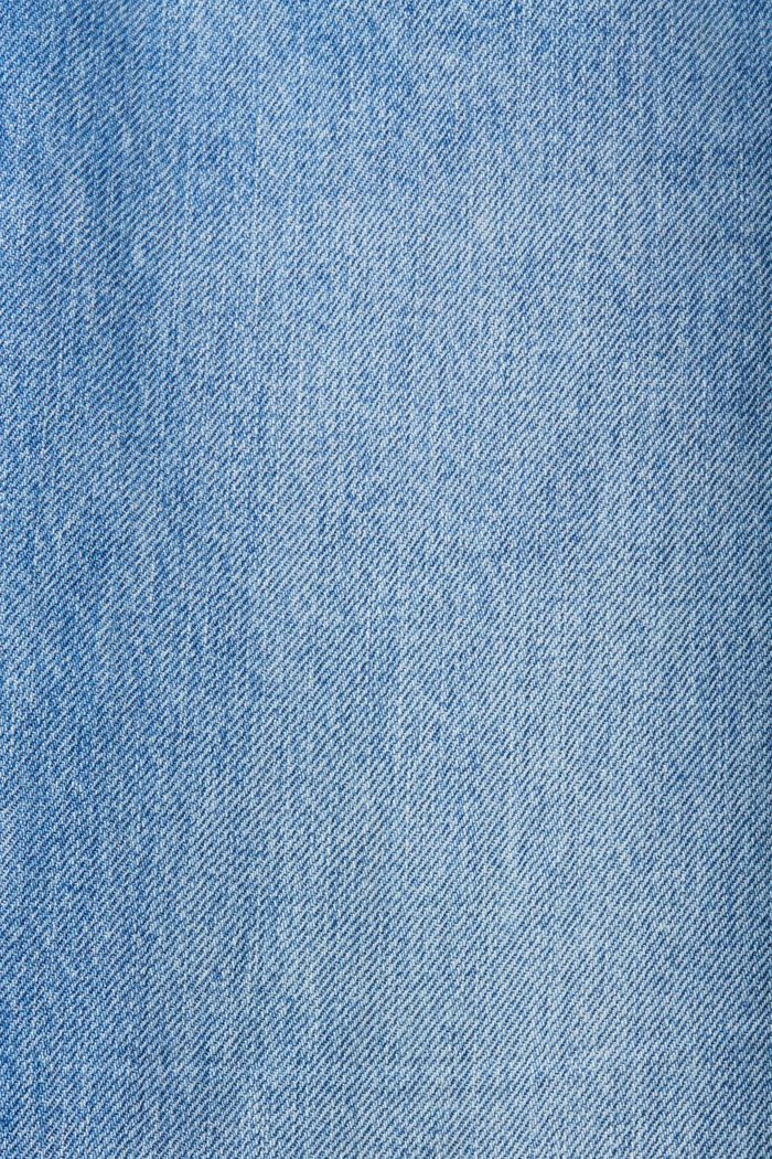 Rechte jeans met wijde pijpen, BLUE LIGHT WASHED, detail image number 5