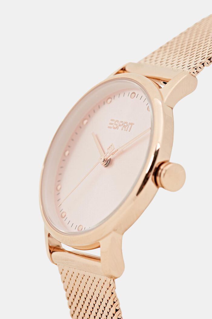 Watch with Metal, ROSE GOLD, detail image number 1