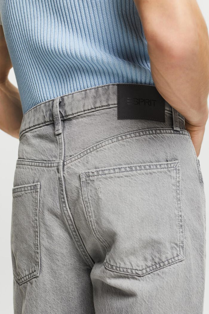 Rechte jeans, GREY LIGHT WASHED, detail image number 3