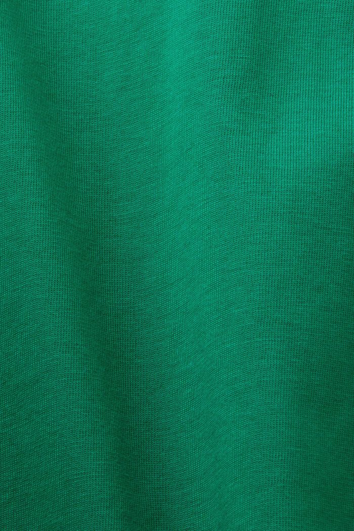 Grafisch T-shirt van katoen-jersey, DARK GREEN, detail image number 5