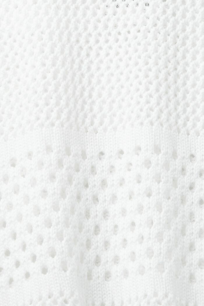 Gebreide hoodie, OFF WHITE, detail image number 4