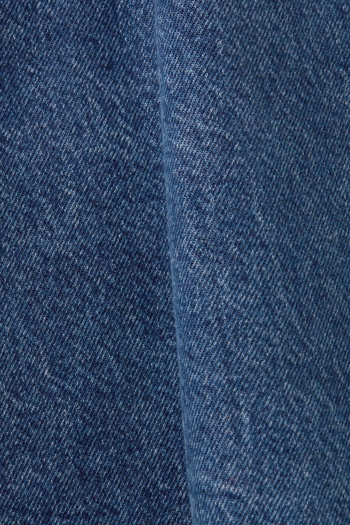 Denim shirt met lange mouwen, BLUE MEDIUM WASHED, detail image number 4