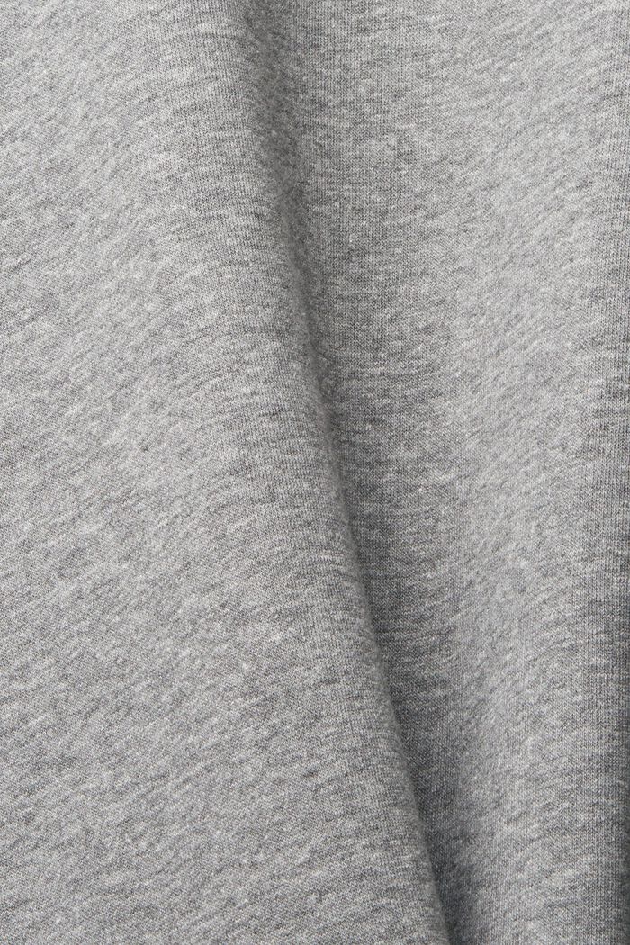 Sweatshirt met kleurrijk logoborduursel, MEDIUM GREY, detail image number 5