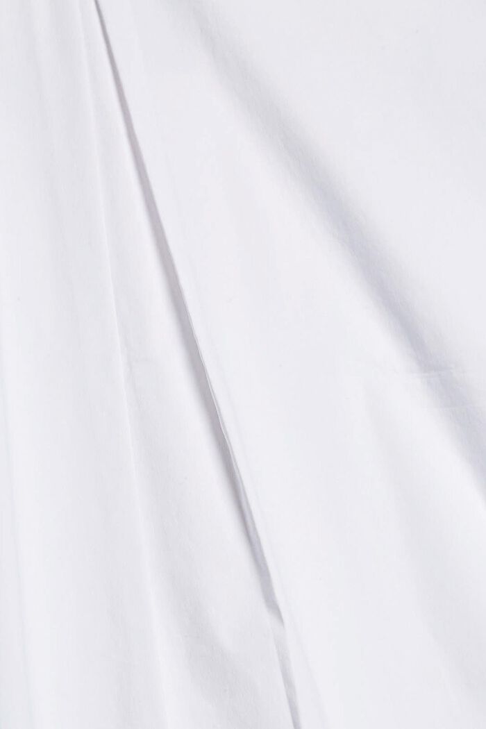 Overhemdblouse van een katoenmix, WHITE, detail image number 4