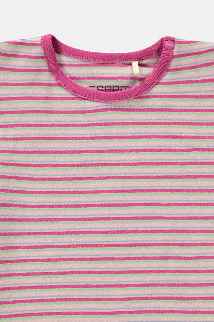 Meerkleurig gestreept T-shirt, LIGHT PINK, detail image number 2
