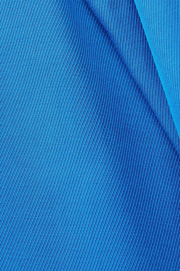 Broek met wijde pijpen, LENZING™ ECOVERO™, BRIGHT BLUE, detail image number 6