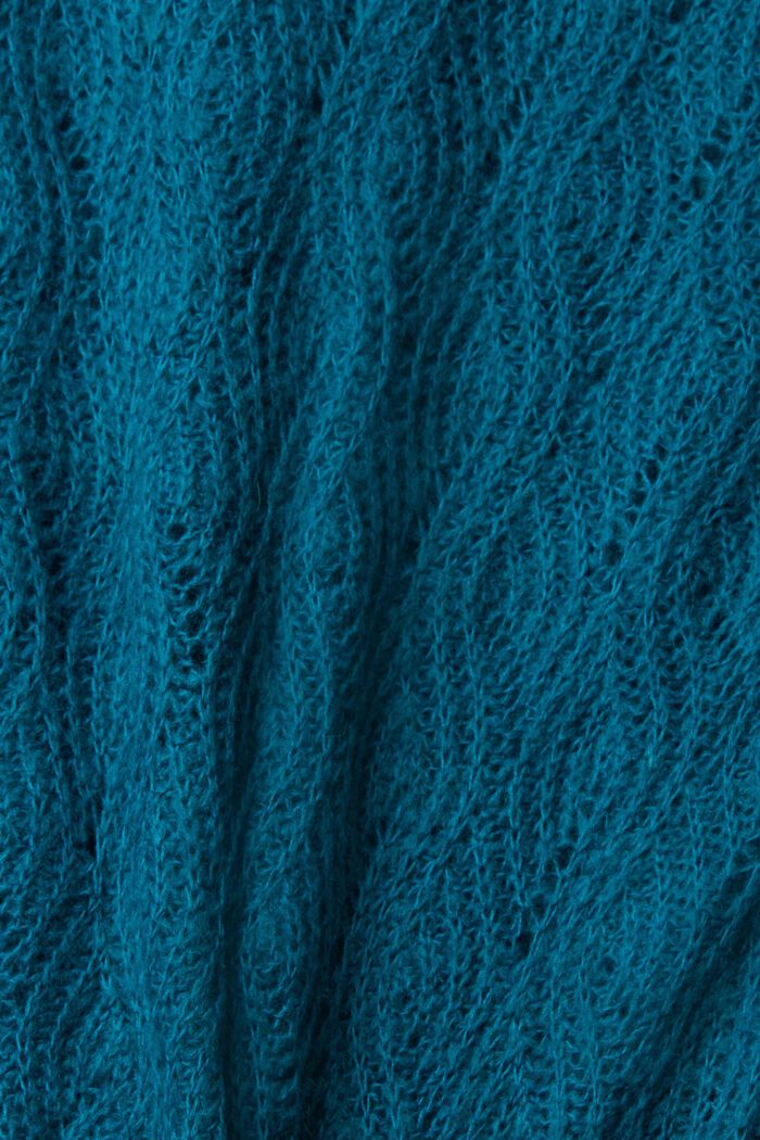 Sweaters, TEAL BLUE, detail image number 5