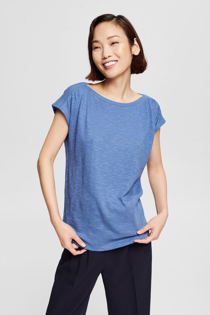 Fashion T-Shirt, BLUE LAVENDER, detail image number 0