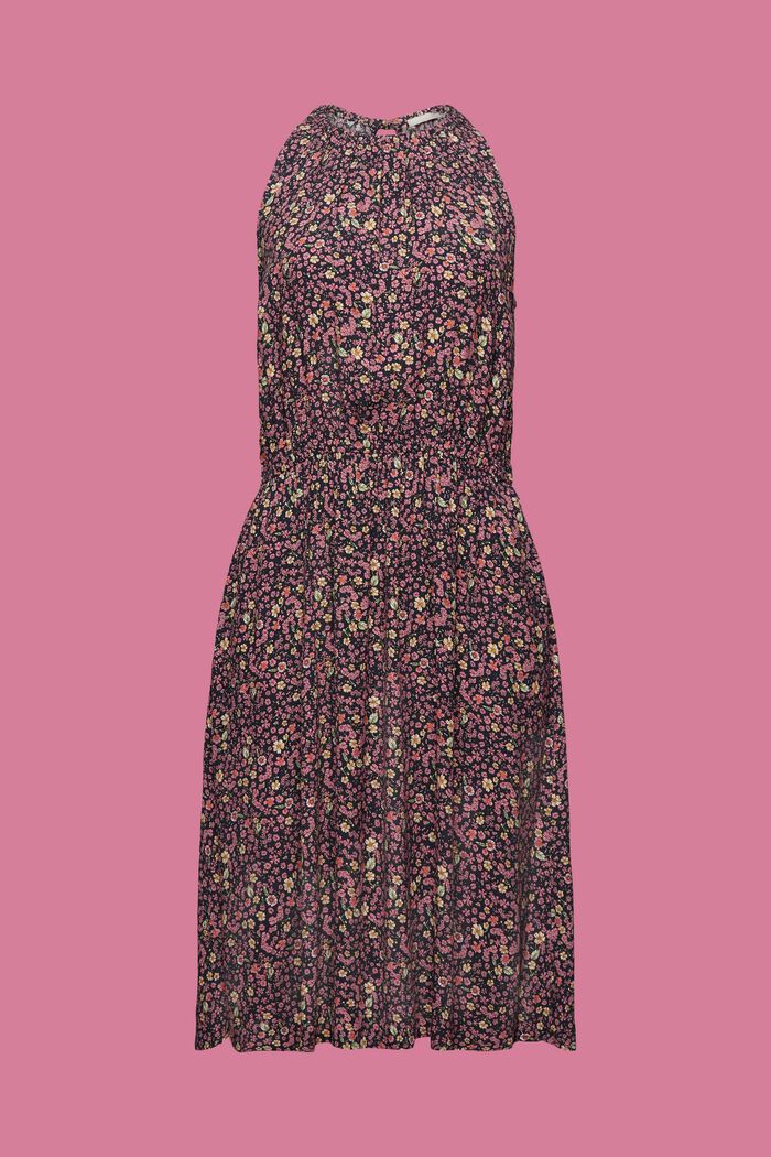 Mini-jurk met motief, NAVY, detail image number 6