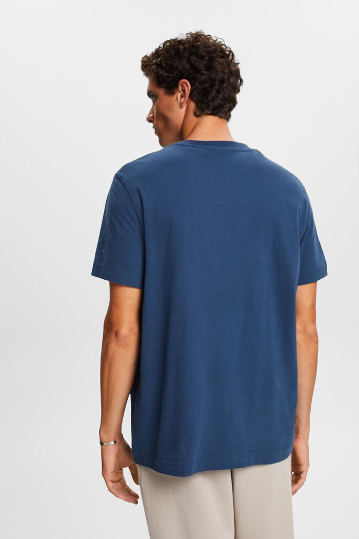 Grafisch  T-shirt met print, BLUE, detail image number 4
