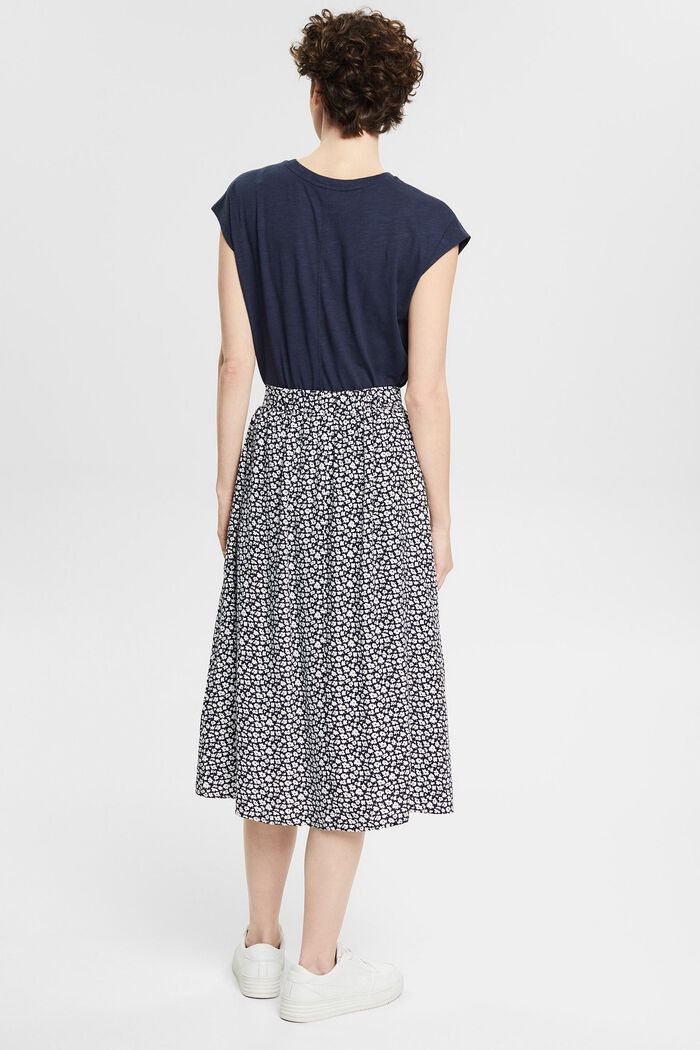 Light woven Skirt, NAVY, detail image number 3