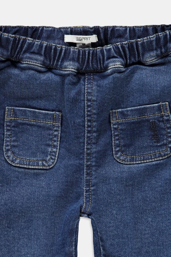 Denim jeans, BLUE MEDIUM WASHED, detail image number 1