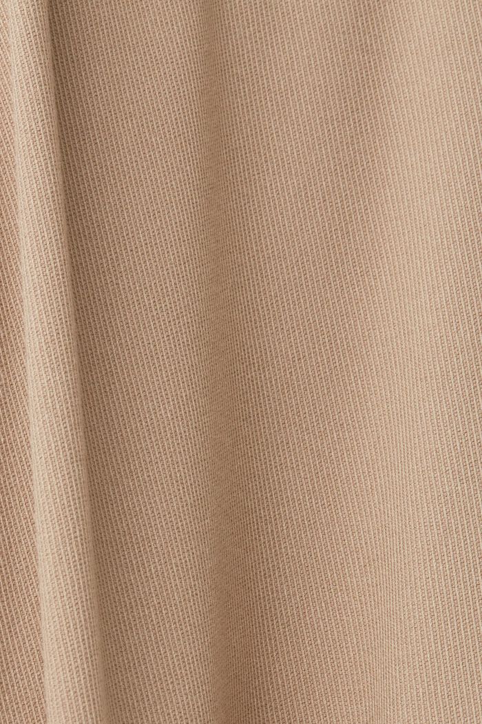 Cropped twill broek, TAUPE, detail image number 6