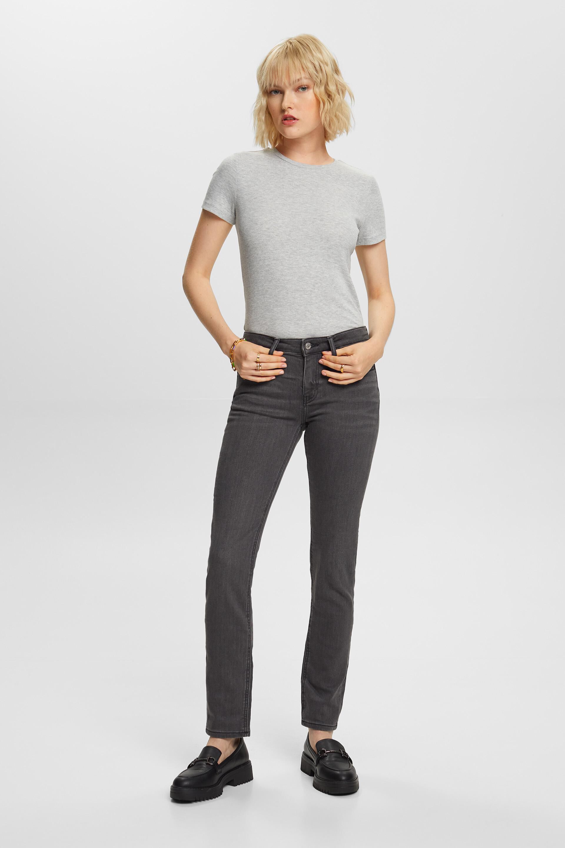 Denim Slim fit-jeans met stretch