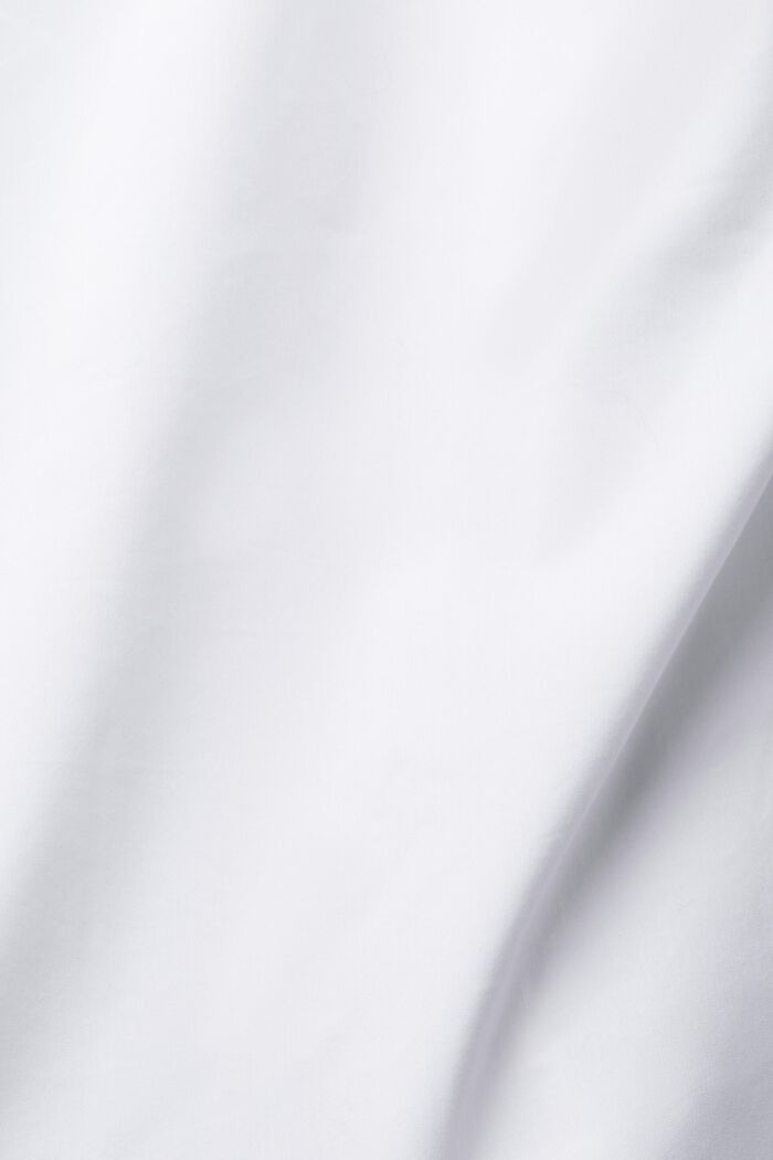 Popeline overhemdblouse, WHITE, detail image number 5