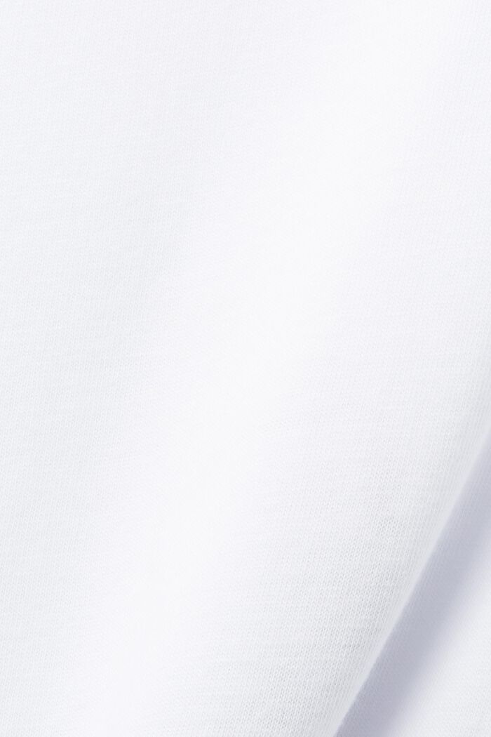 Oversized T-shirt met print, TENCEL™, WHITE, detail image number 7