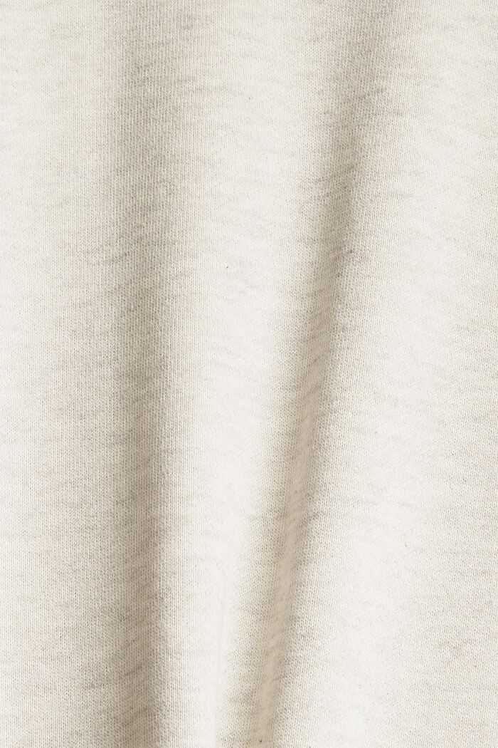 Sweatshirt van een katoenmix, PASTEL GREY, detail image number 4