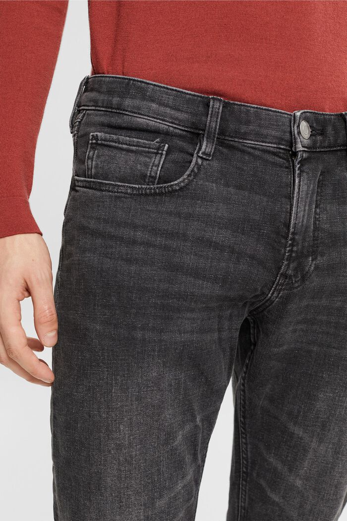Slim fit-jeans, BLACK MEDIUM WASHED, detail image number 2