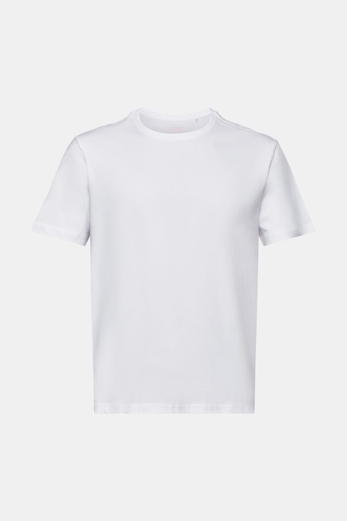 T-shirt met korte mouwen en ronde hals, WHITE, detail image number 5