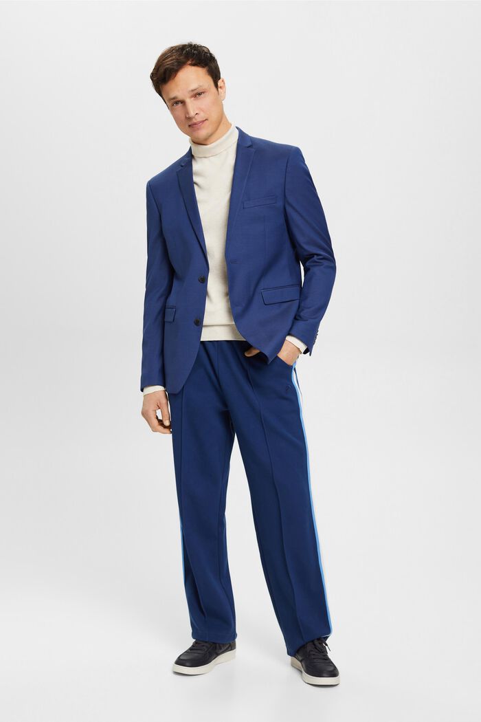 Slim fit blazer, BLUE, detail image number 1