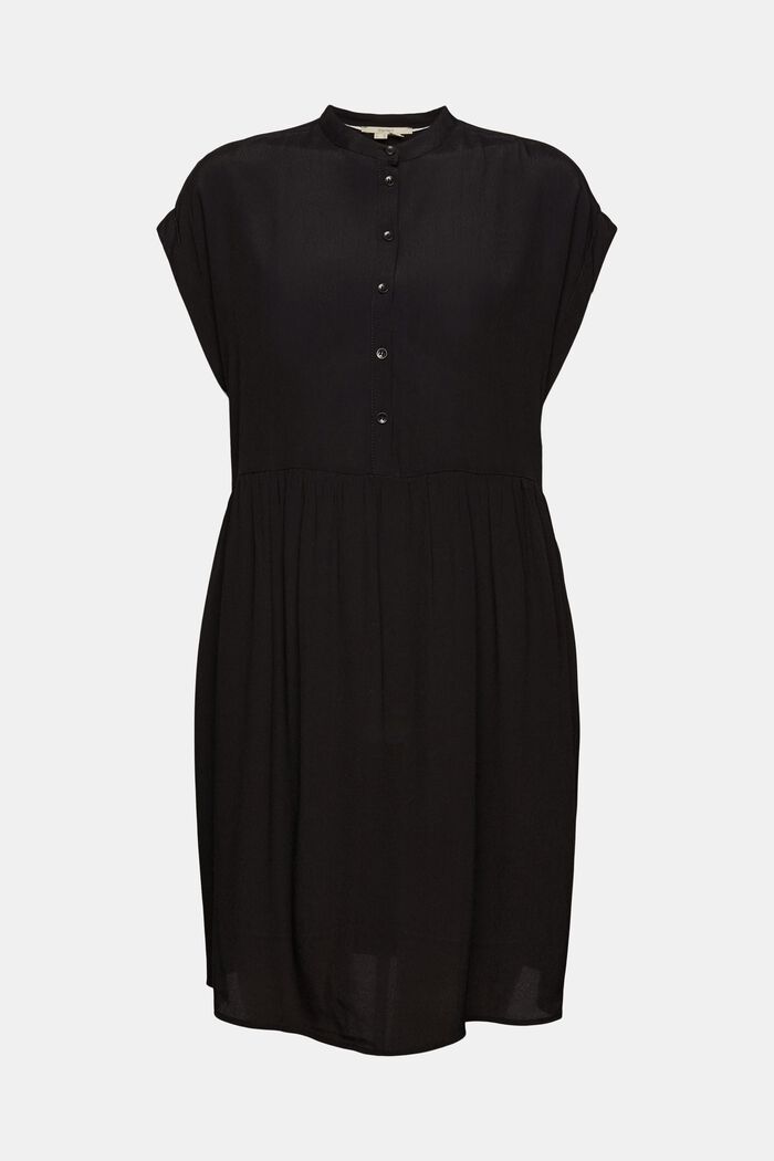 Mini-jurk met knoopsluiting, BLACK, detail image number 6