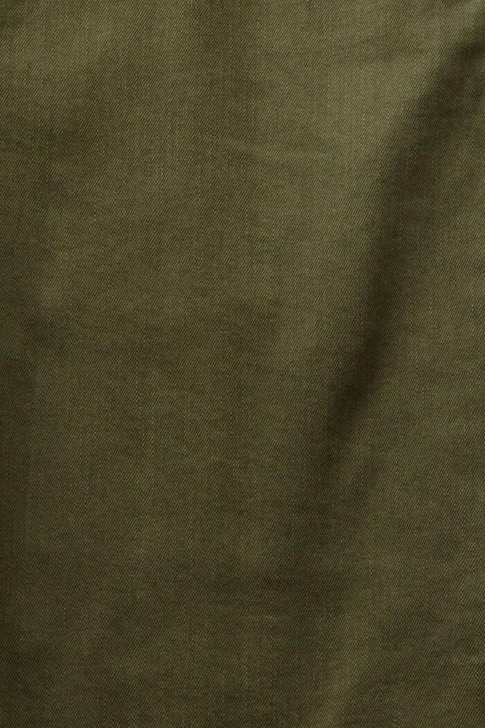 Capribroek van biologisch katoen, KHAKI GREEN, detail image number 5