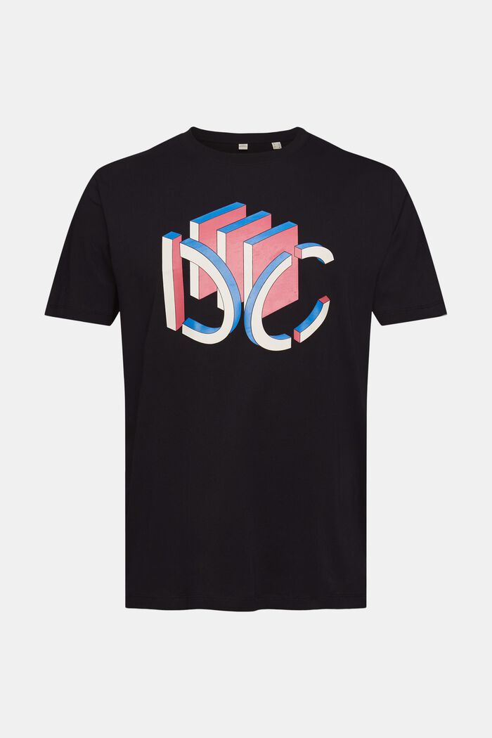 Jersey T-shirt met grafische 3D-logoprint