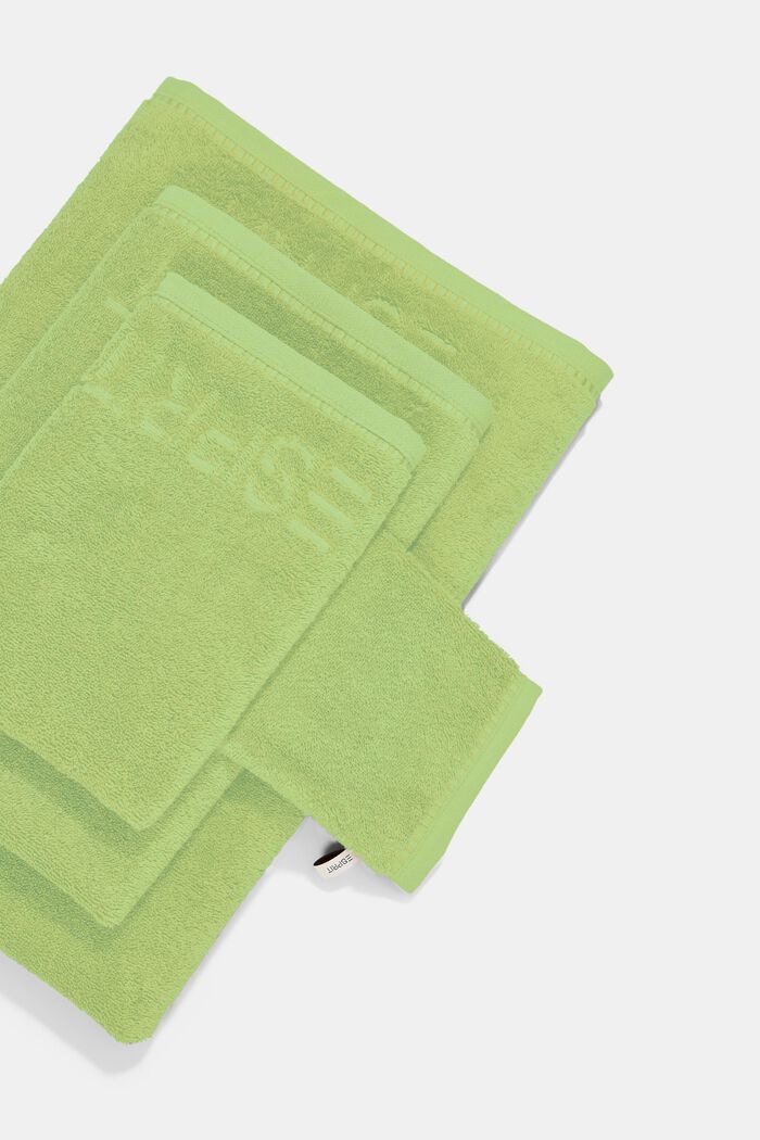 Met TENCEL™: handdoekenlijn van badstof, GREEN APPLE, detail image number 3