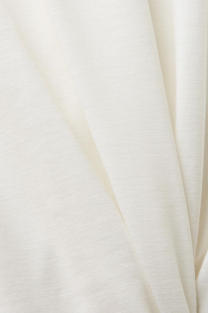Sportieve, gestreepte top, OFF WHITE, detail image number 6