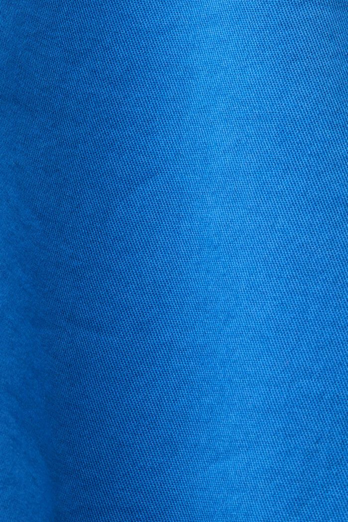 Short met gevlochten raffia riem, BRIGHT BLUE, detail image number 6